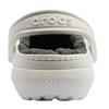 CROCS 203591 10M LINED CLOG - WHITE GREY